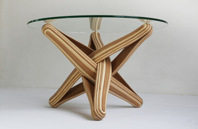 LOCK coffee table : what you can do with bamboo