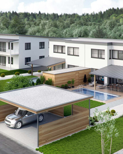 Modern Duplex House in Austria