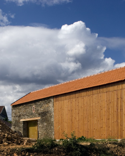 Hay barn conversion