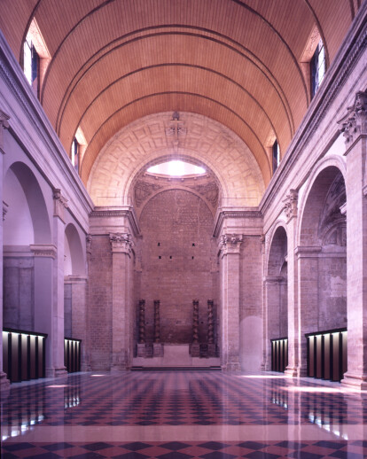 Reconstruction of Santa Cruz Church in Medina del Rioseco