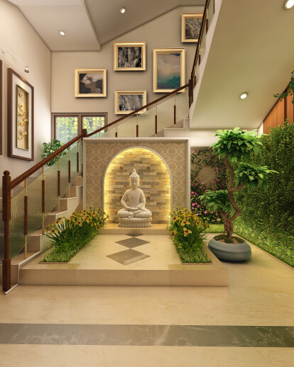 Interior 3D rendering