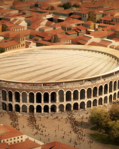 A new roof for Verona’s historic arena