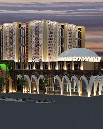 Beyt Al Zahra Religious Complex, (Ghamkhar Architecture Group)