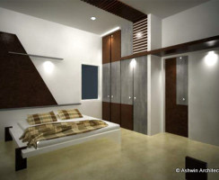 Contemporary Interior Design for duplex by Bangalore Architects