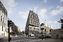 Porte des Lilas Urban Development Zone: Day-Care and Young Workers Hostel