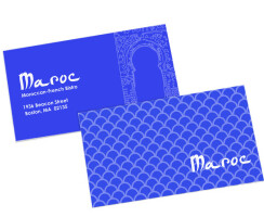 Maroc Business Card
