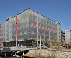 Car park cladding with HAVER Architectural Mesh.