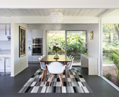 Double Gable Eichler Remodel by Klopf Architecture