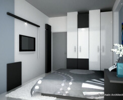 Bedroom Designed By Ashwin Architects Bangalore