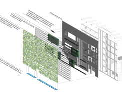 Municipal Office Building Competition in Limassol, Option B