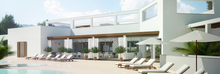 Architectural renderings Tarida Beach resort