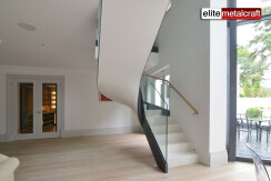 Elliptical Stairs in private Residence in Wimbledon