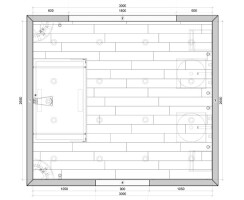 badkamer plattegrond