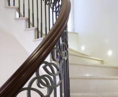 Elite Metalcraft - Chesterfield Hill - Traditional Helical Staircase