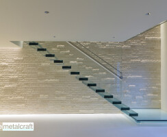 cantilevered glass staircase 