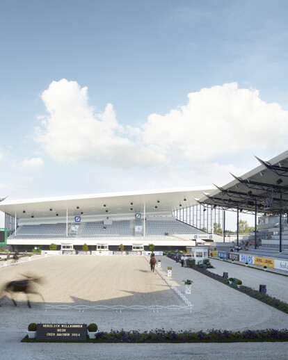 Extension of the Dressage Stadium in Aachen