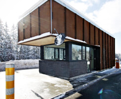 Valcartier Corten Steel Sentry Box