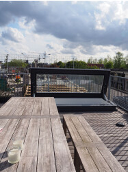 easy access to roof top terrace Amsterdam