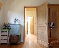 Interior of a chalet