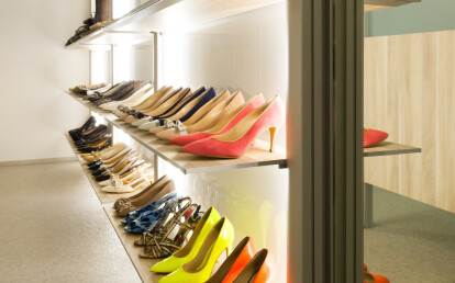 Ideal shoe and pumps closet