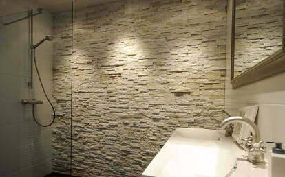 Barroco Stone Panels used in Shower
