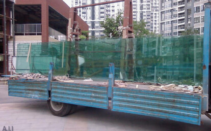 oversized tempered glass
