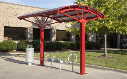 AXLE Bicycle Transit  Shelter