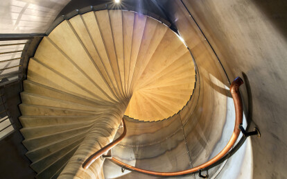 Nandos Spiral Staircase - Harrogate