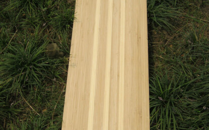 bamboo longboard veneer stringer style