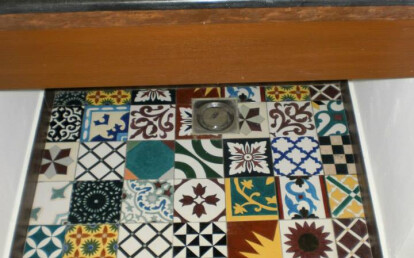 Rangeen Ceramic Hands Painted Tile