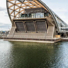 Crossrail Place Retail and Roof Garden, Canary Wha