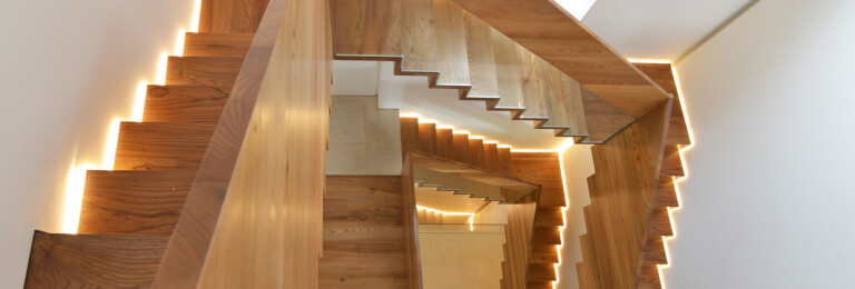 Daleham Gardens Project - Straight Staircase