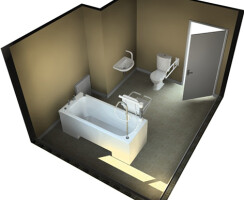 Aspect accessible bathroom design 
