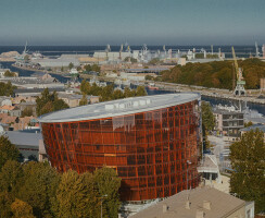 Great Amber - birdview towards Baltic Sea