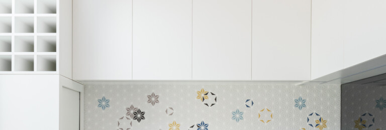 Kitchen detail with tiles