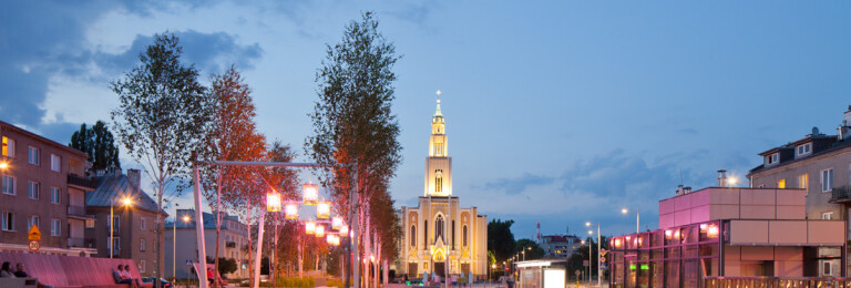 Szembeka Square in Warsaw