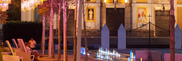 Szembeka Square in Warsaw