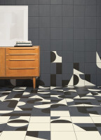 Mutina Puzzle ceramic mosaic tiles for creative configurations and geometric patterns