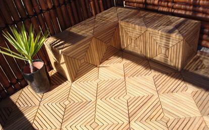 Decking and Outdoor Area | Sakkho Wood Tiles