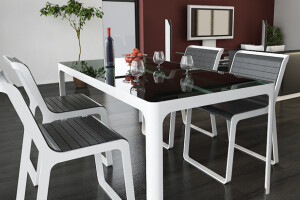 6 Seater Dining Table - From the Smoked Range