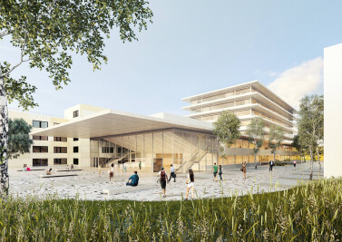 THE NEW BUILDING FOR THE FACULTY OF BUSINESS ECONOMICS OF THE UNIVERSITY OF HASSELT