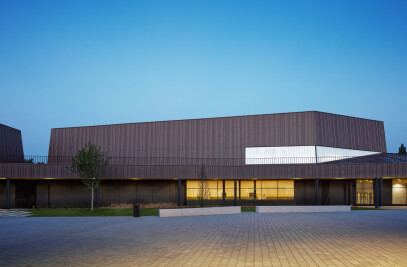 secondary school, sport hall and cultural center and student housing