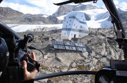 Autonomous alpine shelter, New Monte Rosa Hut 