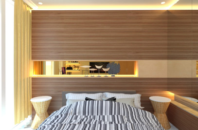 Modern Guest Bedroom . Indonesia