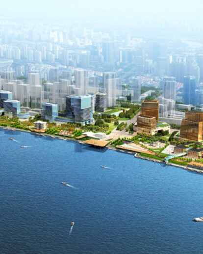 Inbo wins bidding Waterfront downtown Shanghai