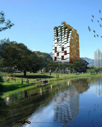 Mixed use tower in San Jose de Costa Rica