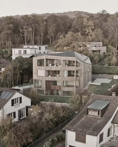 Apartment building on the Zurichberg