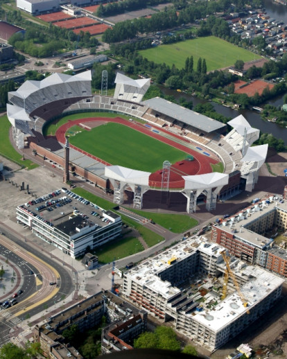Temporary extension Olympic Stadium Amsterdam