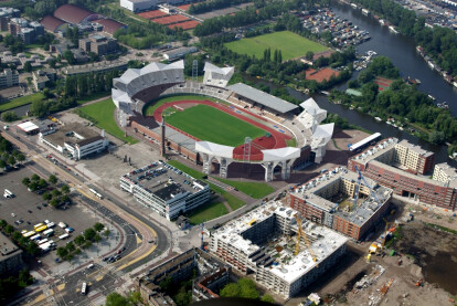 Temporary extension Olympic Stadium Amsterdam
