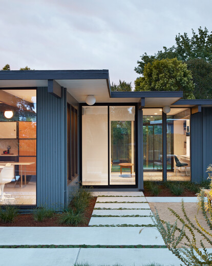 Mid-Mod Eichler Addition Remodel by Klopf Architecture